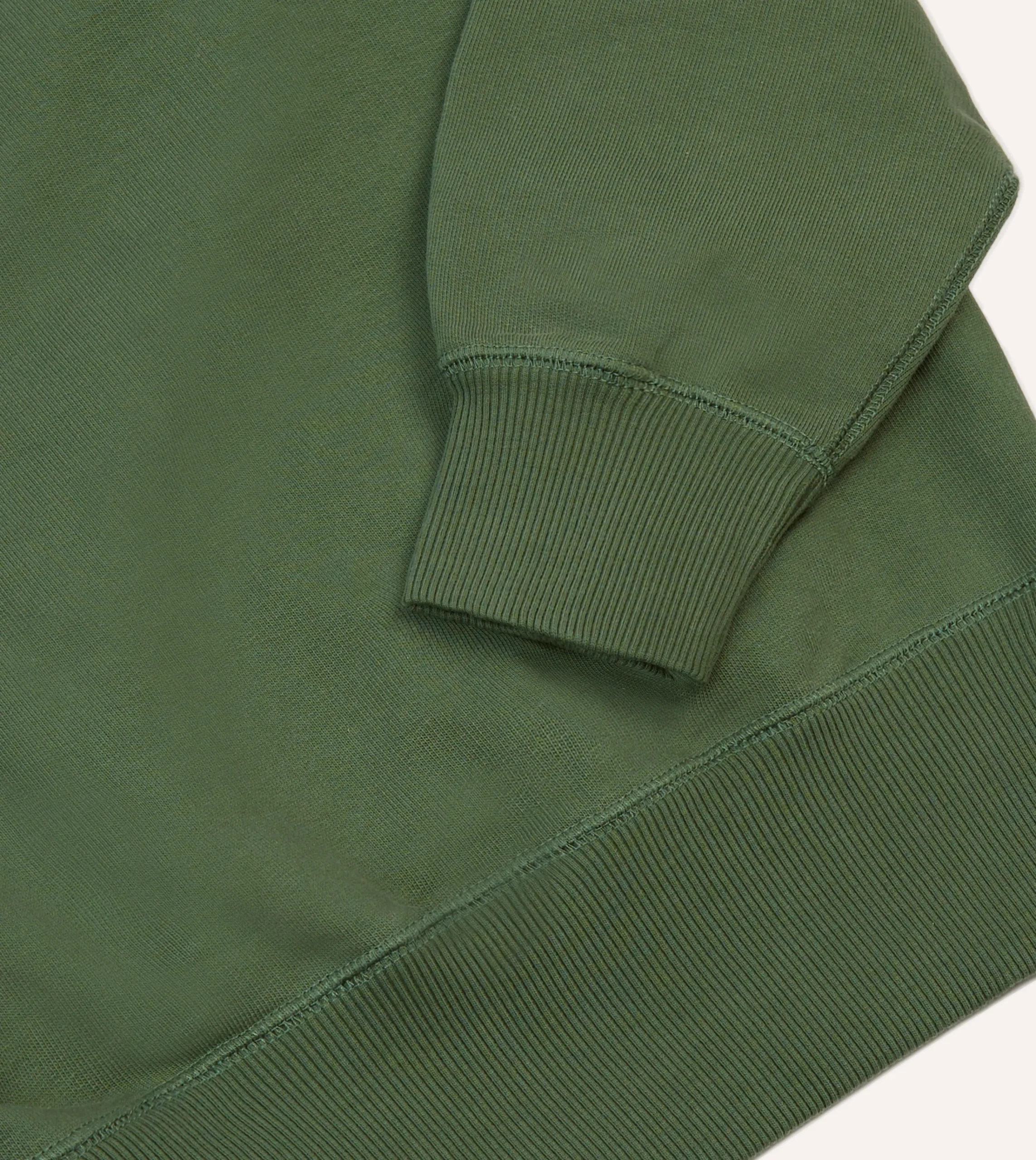 Drake’s St. JOHN By Drake's Green Nose II Tail Sweatshirt
