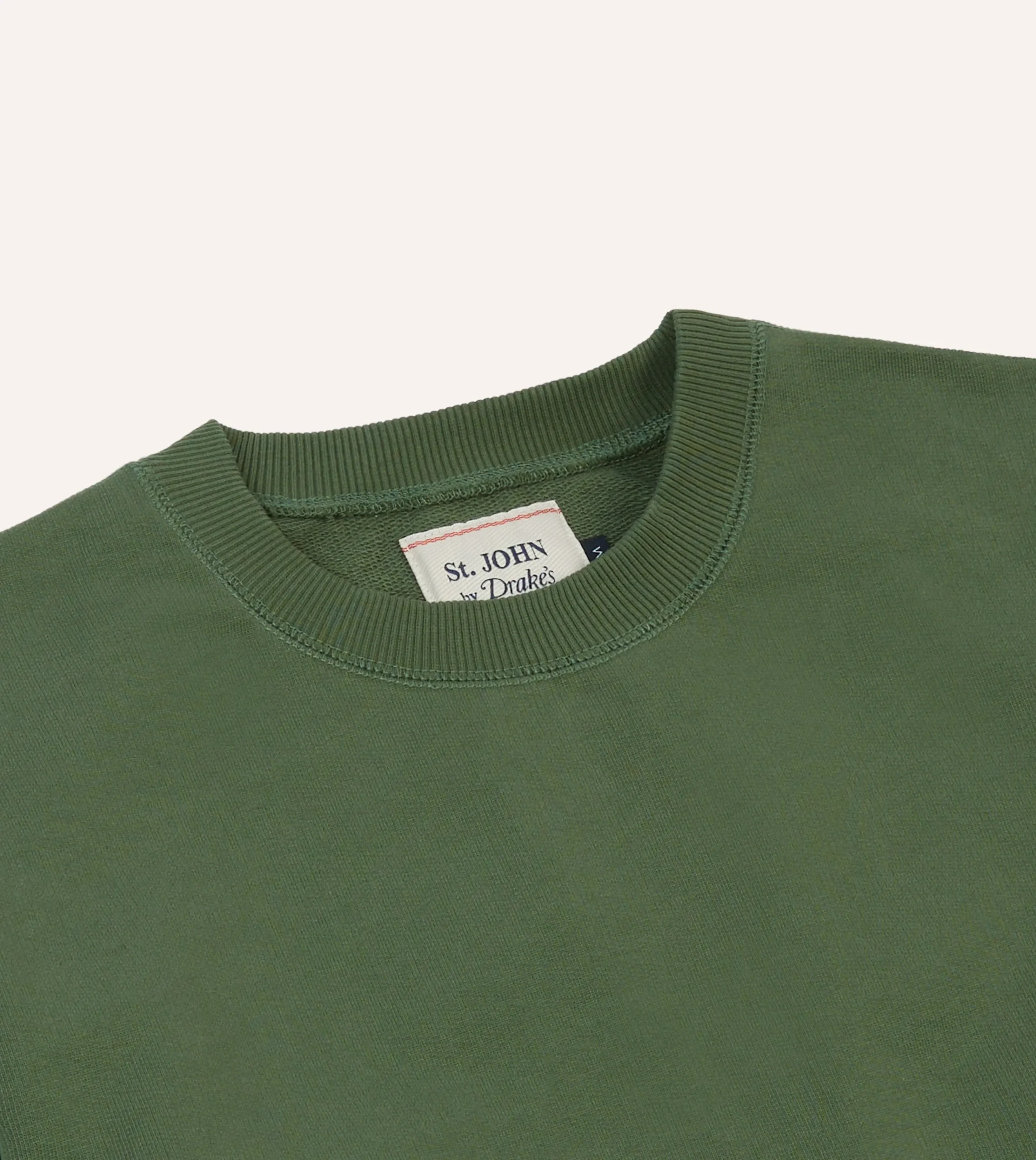 Drake’s St. JOHN By Drake's Green Nose II Tail Sweatshirt