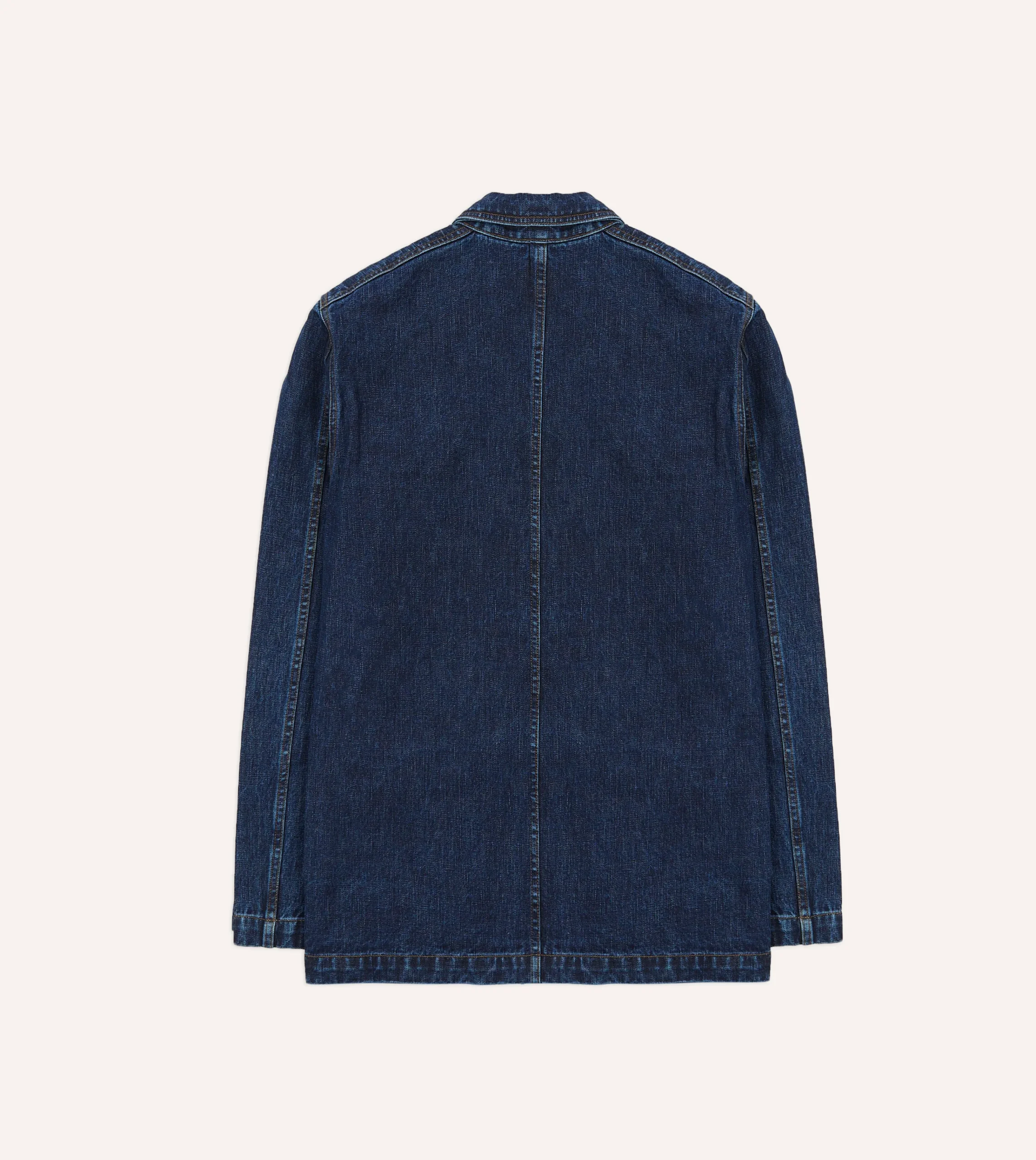 Drake’s Selvedge Denim Five-Pocket Chore Jacket