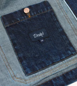 Drake’s Selvedge Denim Five-Pocket Chore Jacket