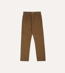 Drake’s Japanese Selvedge Needlecord Five-Pocket Trousers