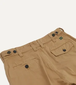 Drake’s Cotton Flat Front Chino
