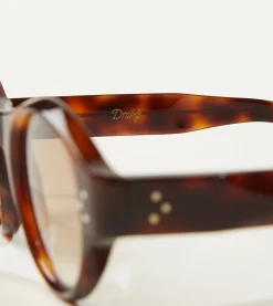 Drake’s Tortoise Acetate Jules Sunglasses