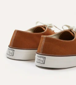 Drake’s Wakouwa By Anatomica Cotton Canvas Oxford Trainers