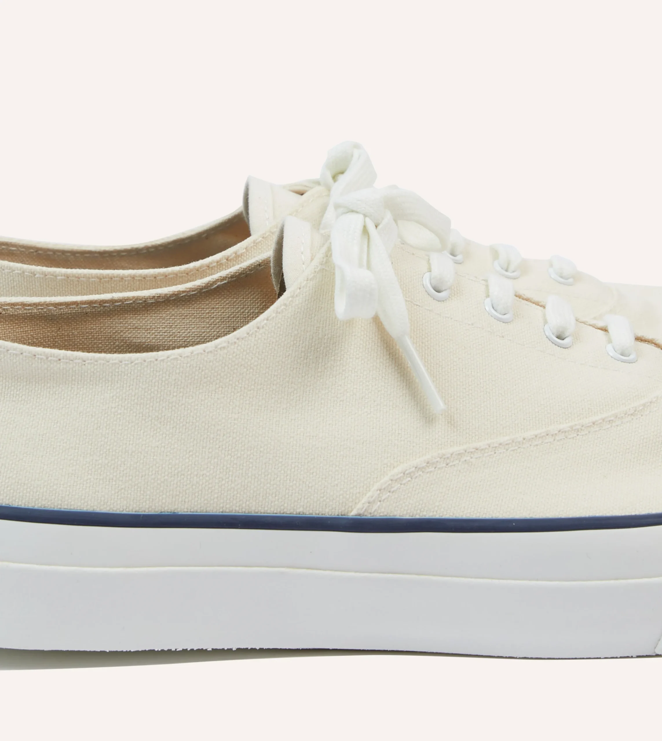 Drake’s Wakouwa By Anatomica Cotton Canvas Oxford Trainers