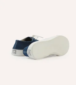 Drake’s Wakouwa By Anatomica Cotton Canvas Oxford Trainers