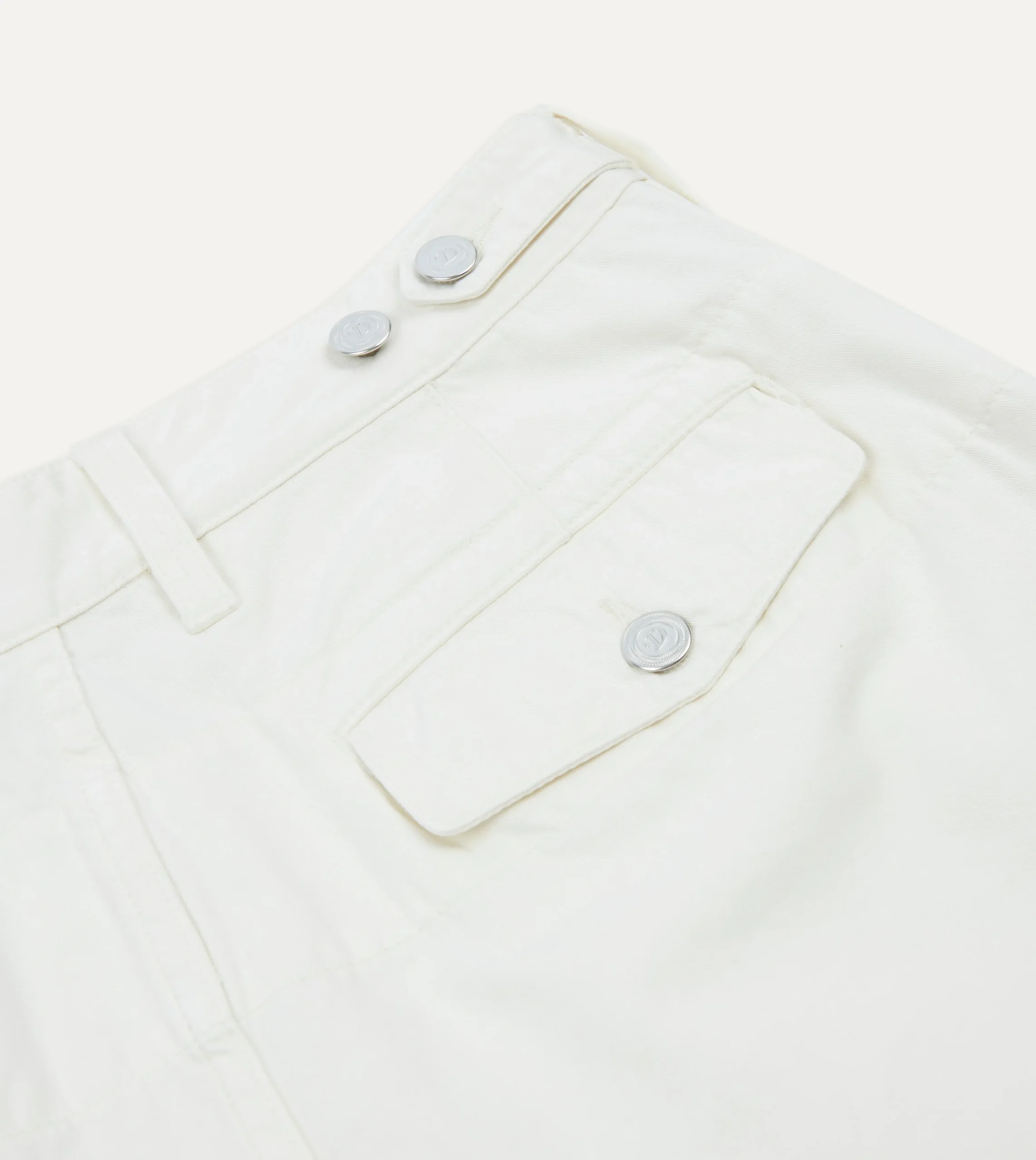 Drake’s Cotton Twill Single-Pleat Shorts