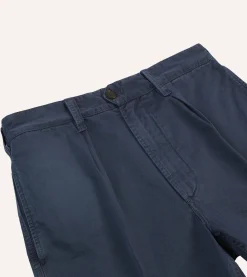 Drake’s Cotton Twill Single-Pleat Shorts