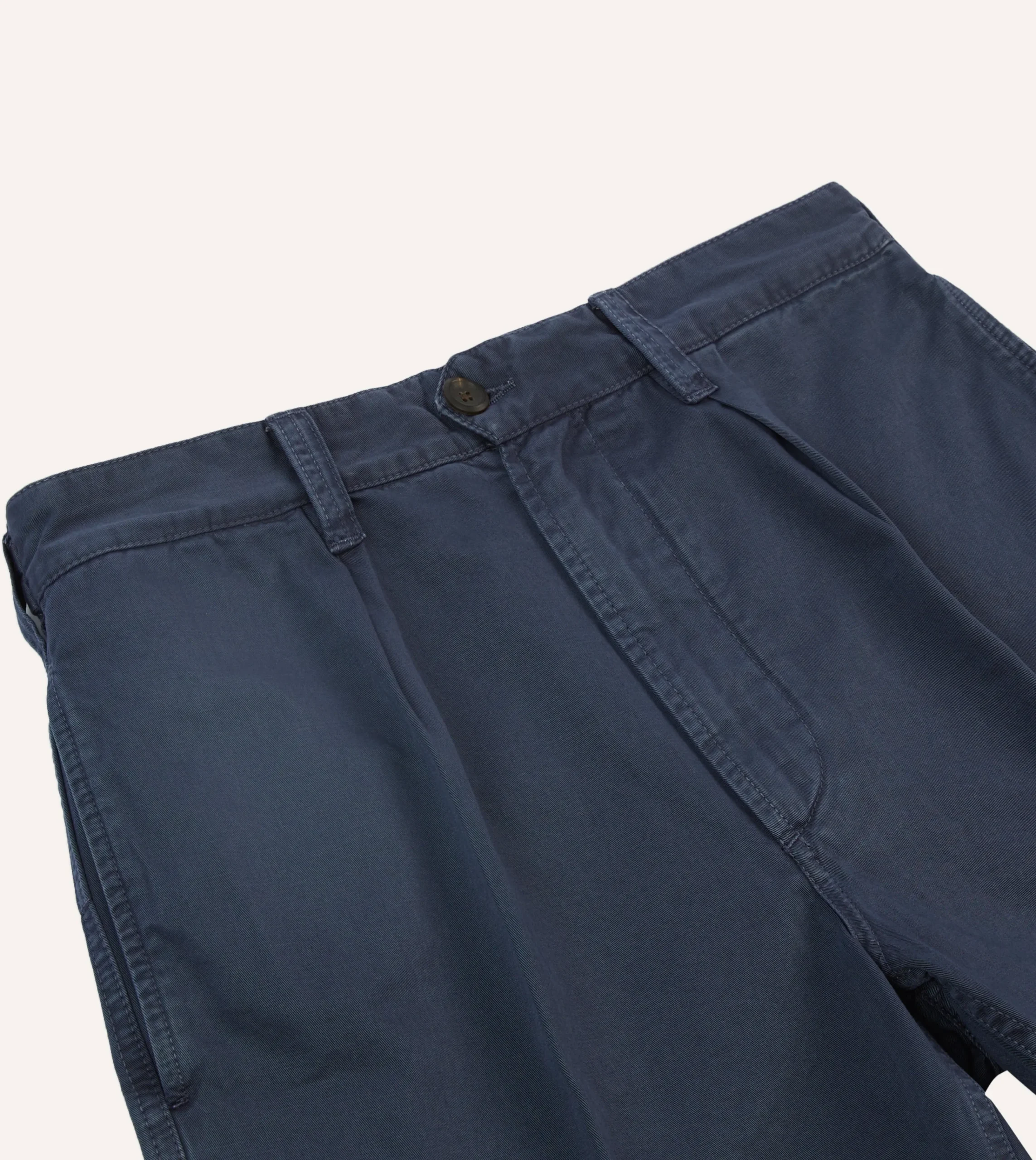 Drake’s Cotton Twill Single-Pleat Shorts