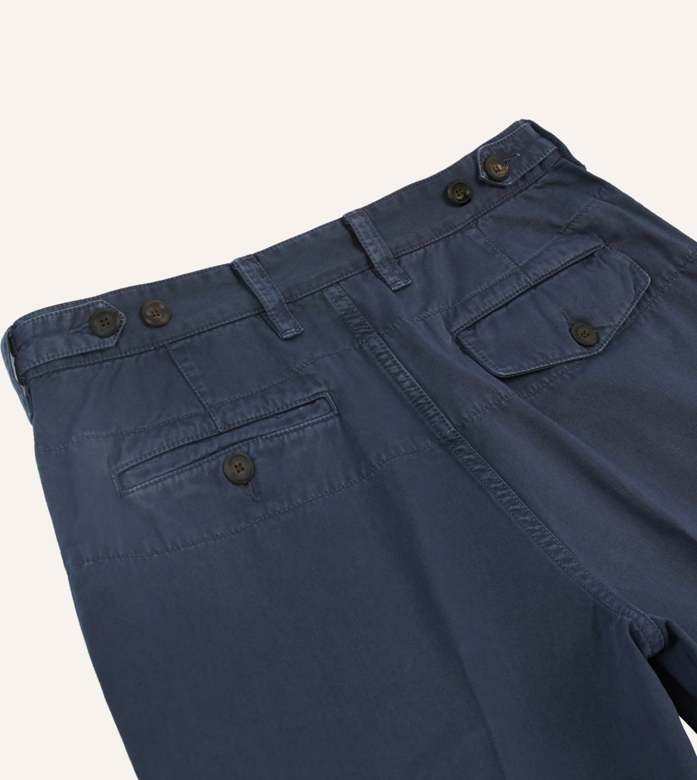 Drake’s Cotton Twill Single-Pleat Shorts