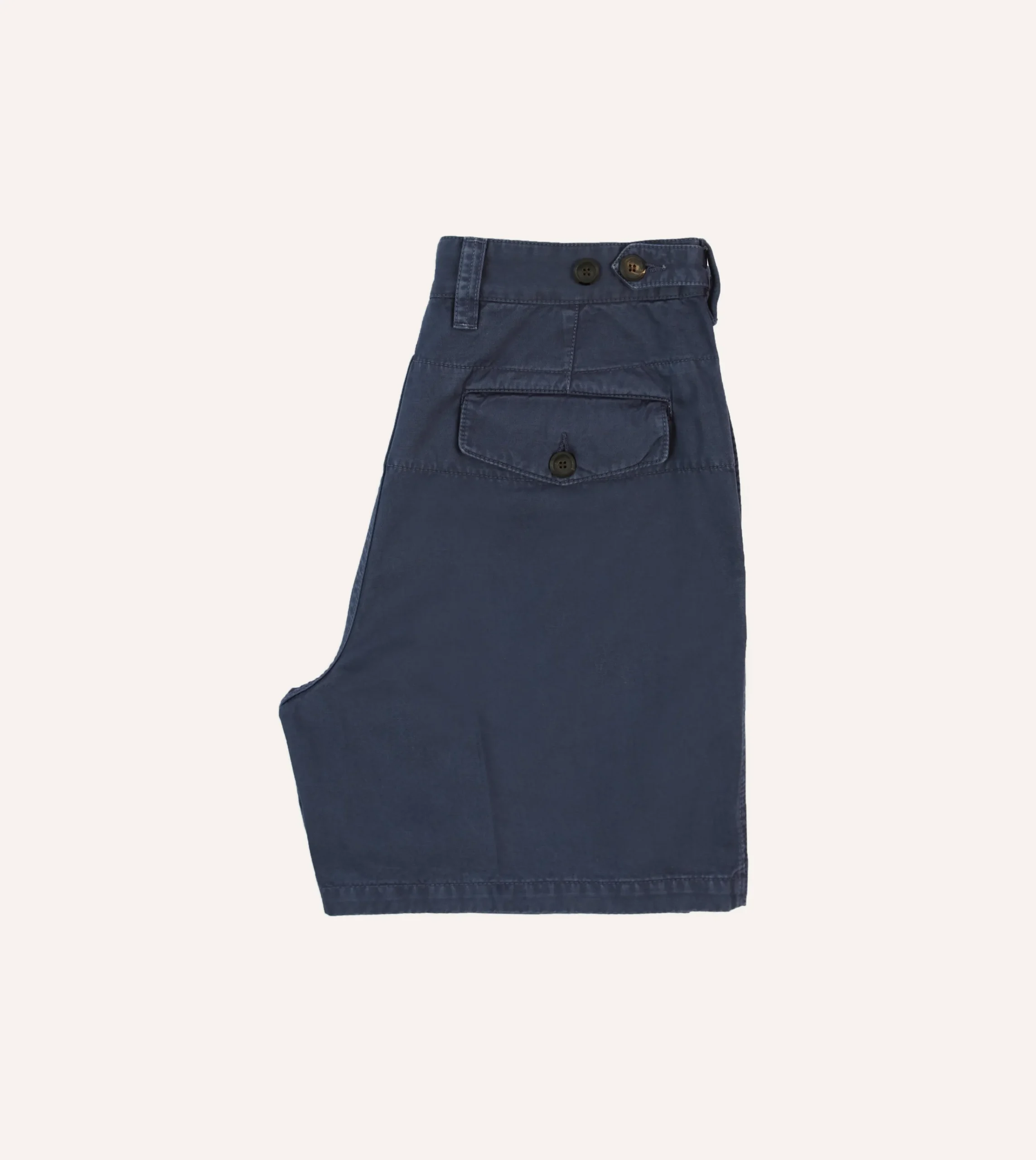 Drake’s Cotton Twill Single-Pleat Shorts