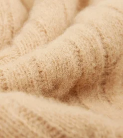 Drake’s Brushed Shetland Cable Knit Crew Neck Jumper
