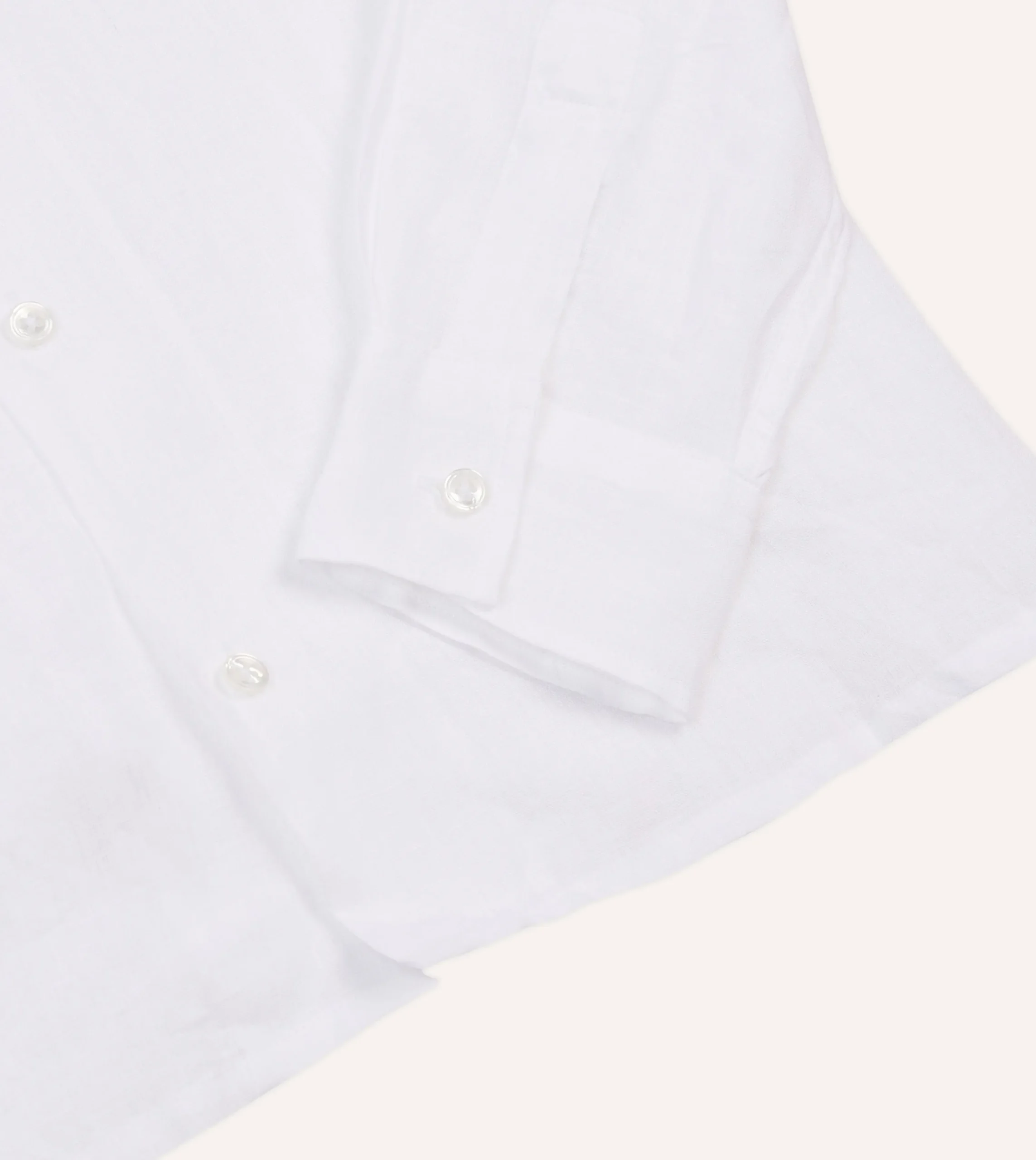 Drake’s Linen Camp Collar Long Sleeve Shirt