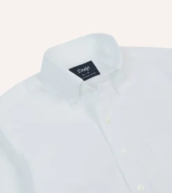 Drake’s Oxford Cotton Cloth Button-Down Shirt