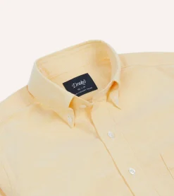 Drake’s Cotton Oxford Cloth Button-Down Shirt