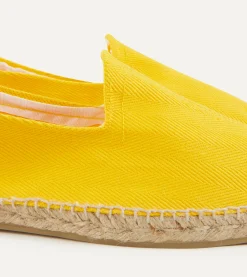 Drake’s Herringbone Cotton Espadrilles
